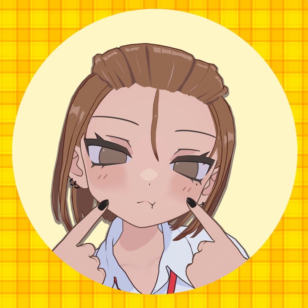 デコ出しハーフアップ ヘアスタイル【凪夜瑠璃専用】