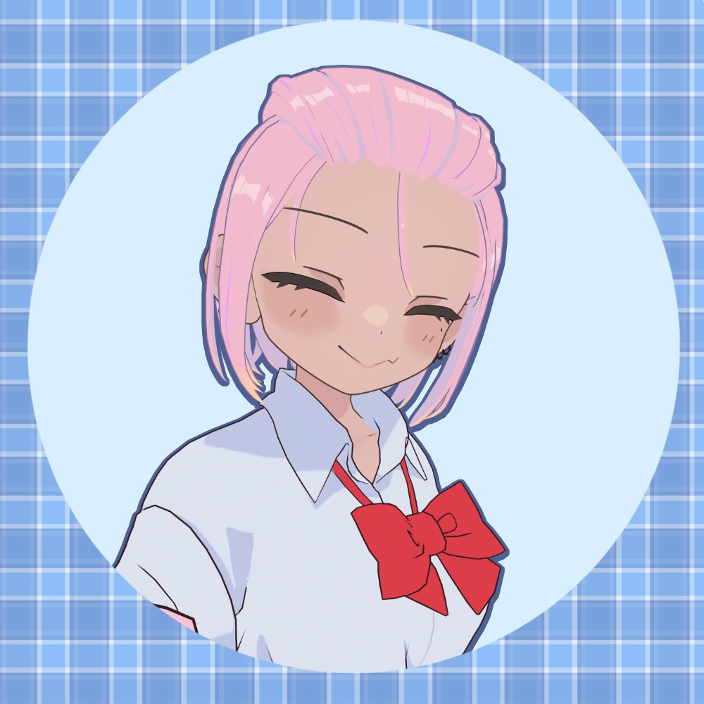 デコ出しハーフアップ ヘアスタイル【凪夜瑠璃専用】