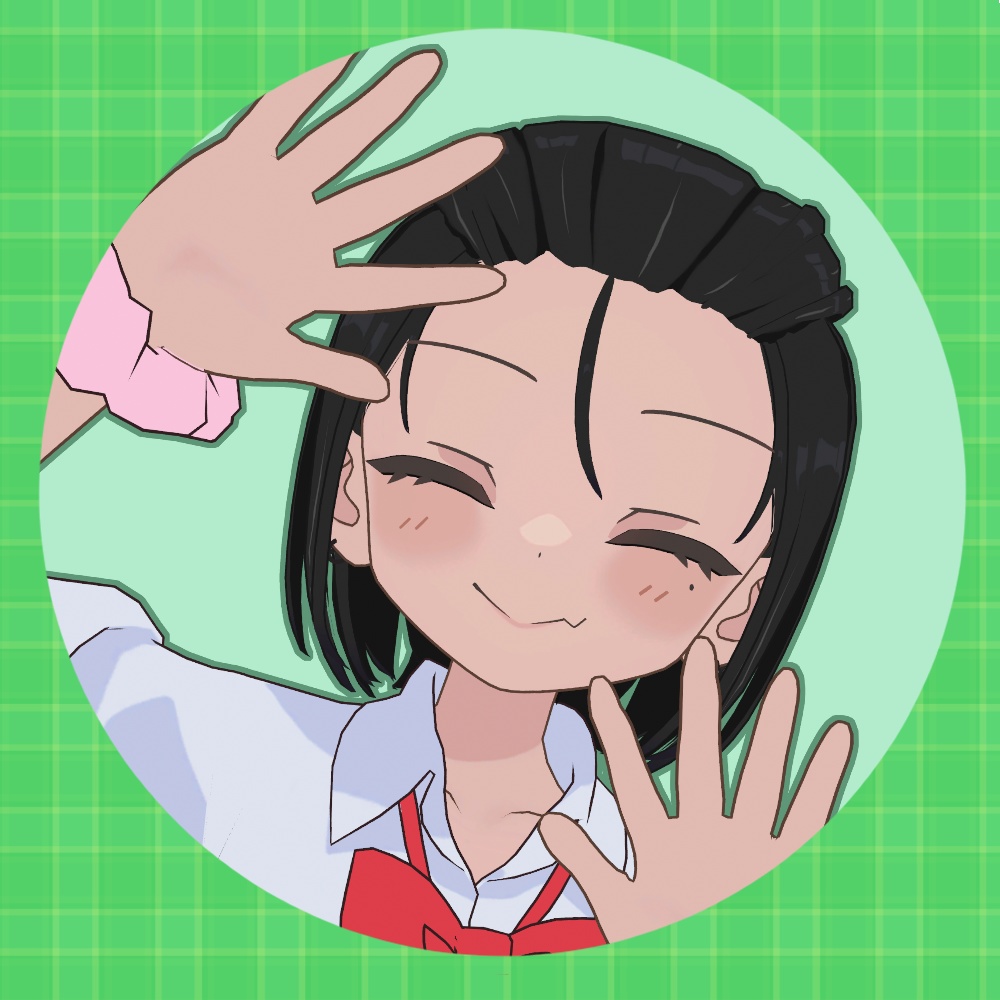 デコ出しハーフアップ ヘアスタイル【凪夜瑠璃専用】