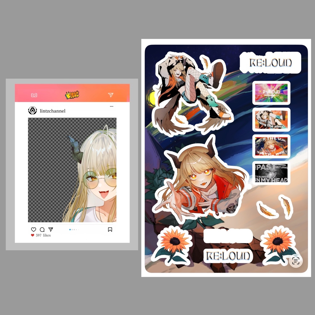 2025秋新グッズセット！ステッカー&クリアカード