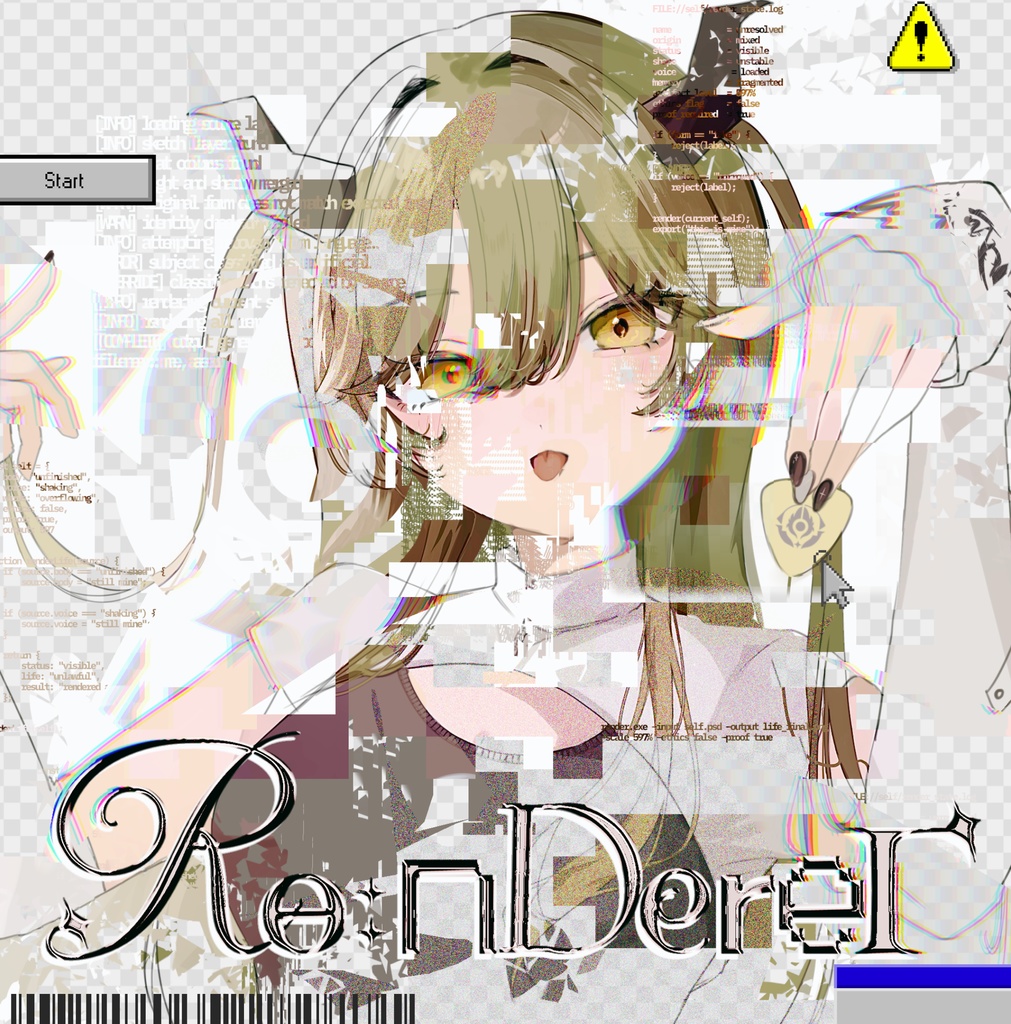 飛鳴りんつ 1st Full Album 『Re:nderer』CD / M3春2026グッズ