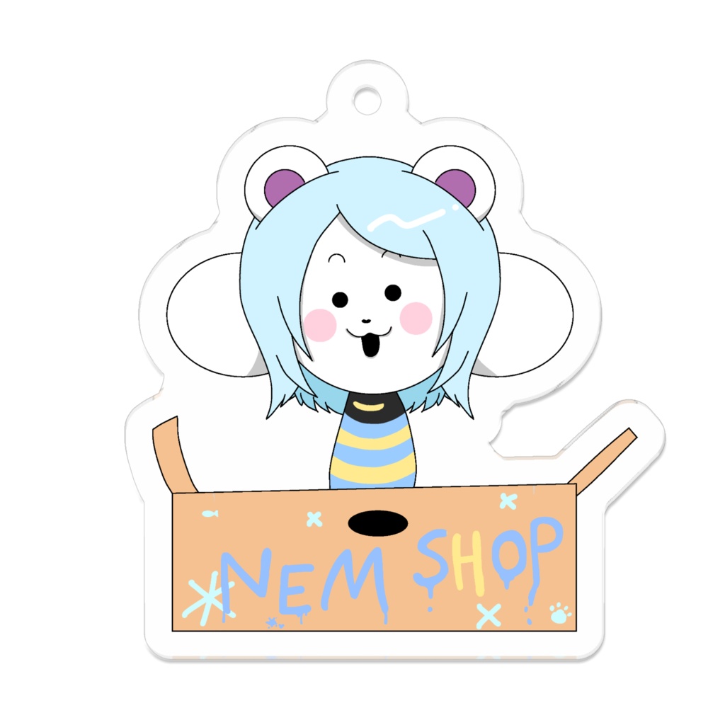 ネミーショプアクキー(カラー)