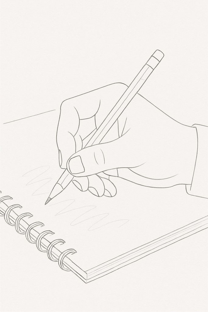 鉛筆1本で学べるyuuの白黒ぬりえ