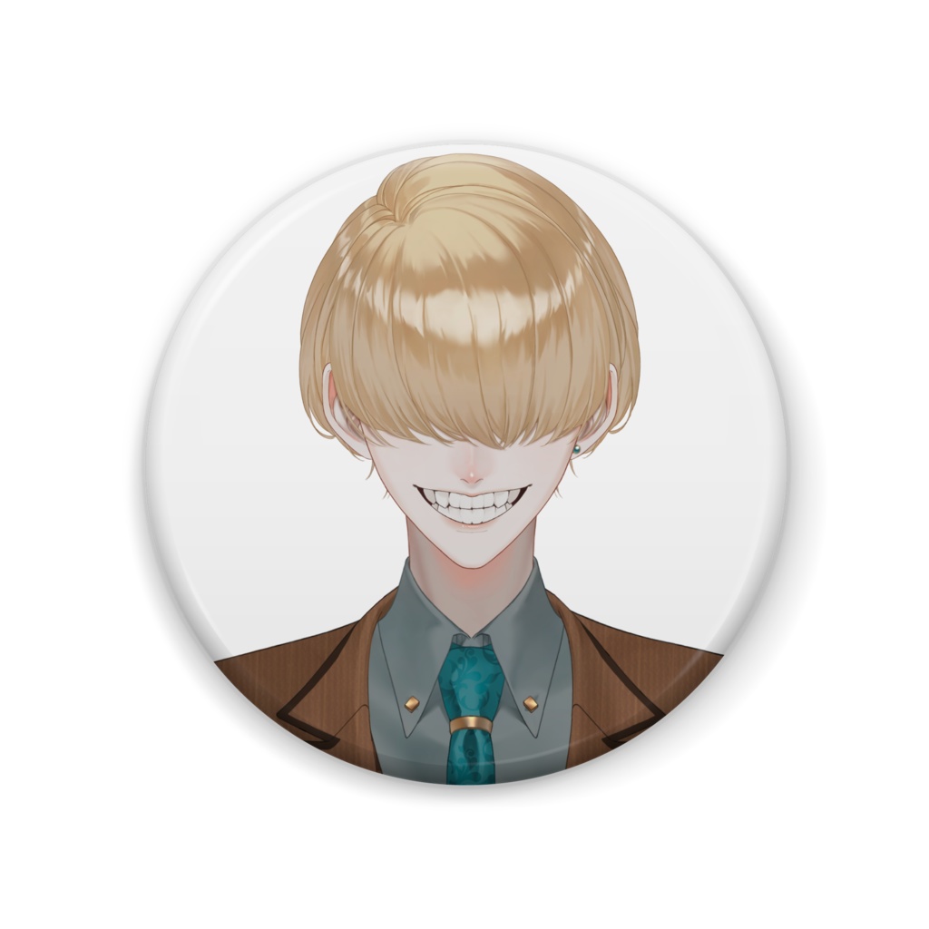 私立探偵Akechi 缶バッチ
