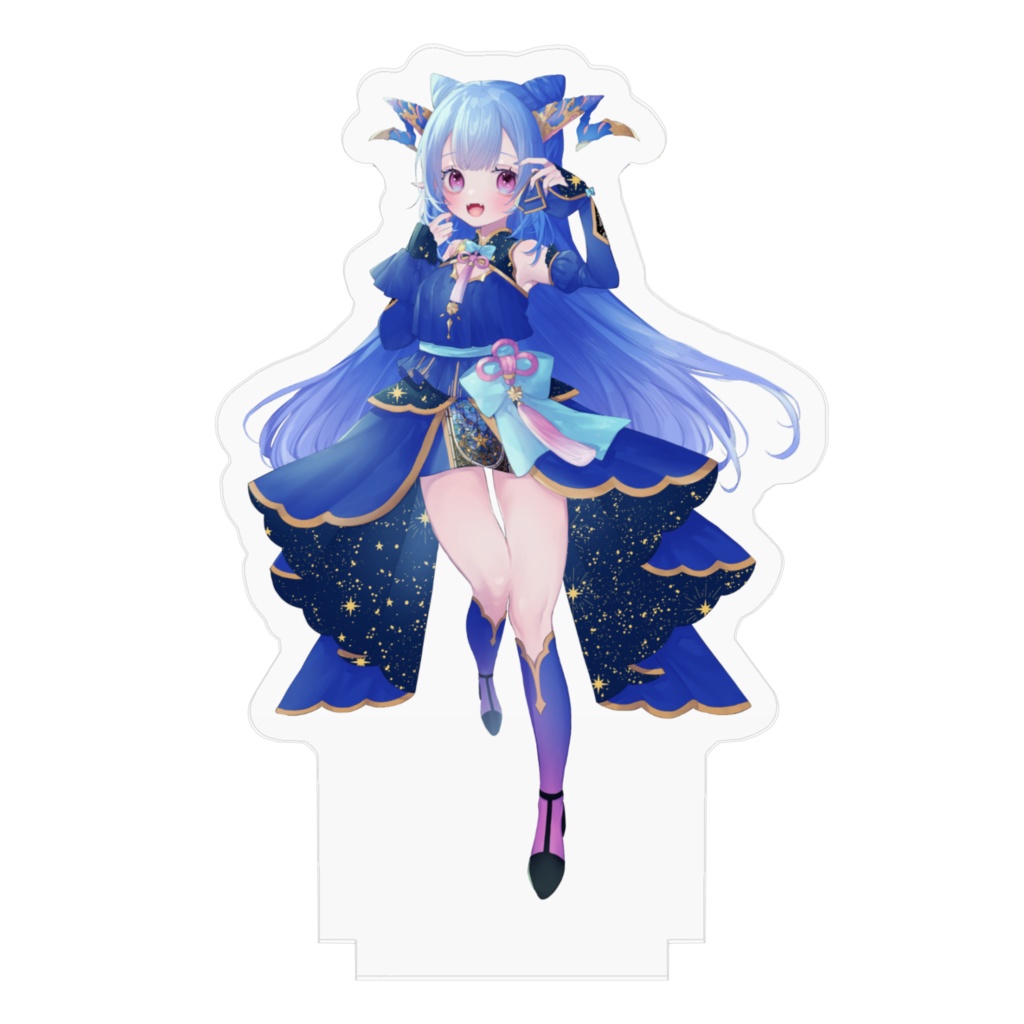 【雅はつる2周年記念】アクリルスタンド【猫崎らて様描きおろし】