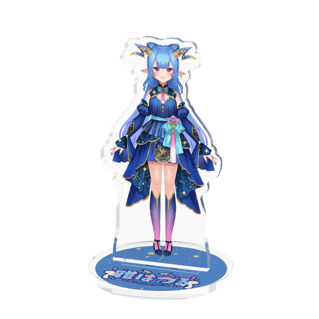 【雅はつる2周年記念】アクリルスタンド【はつるLive2D立ち絵】