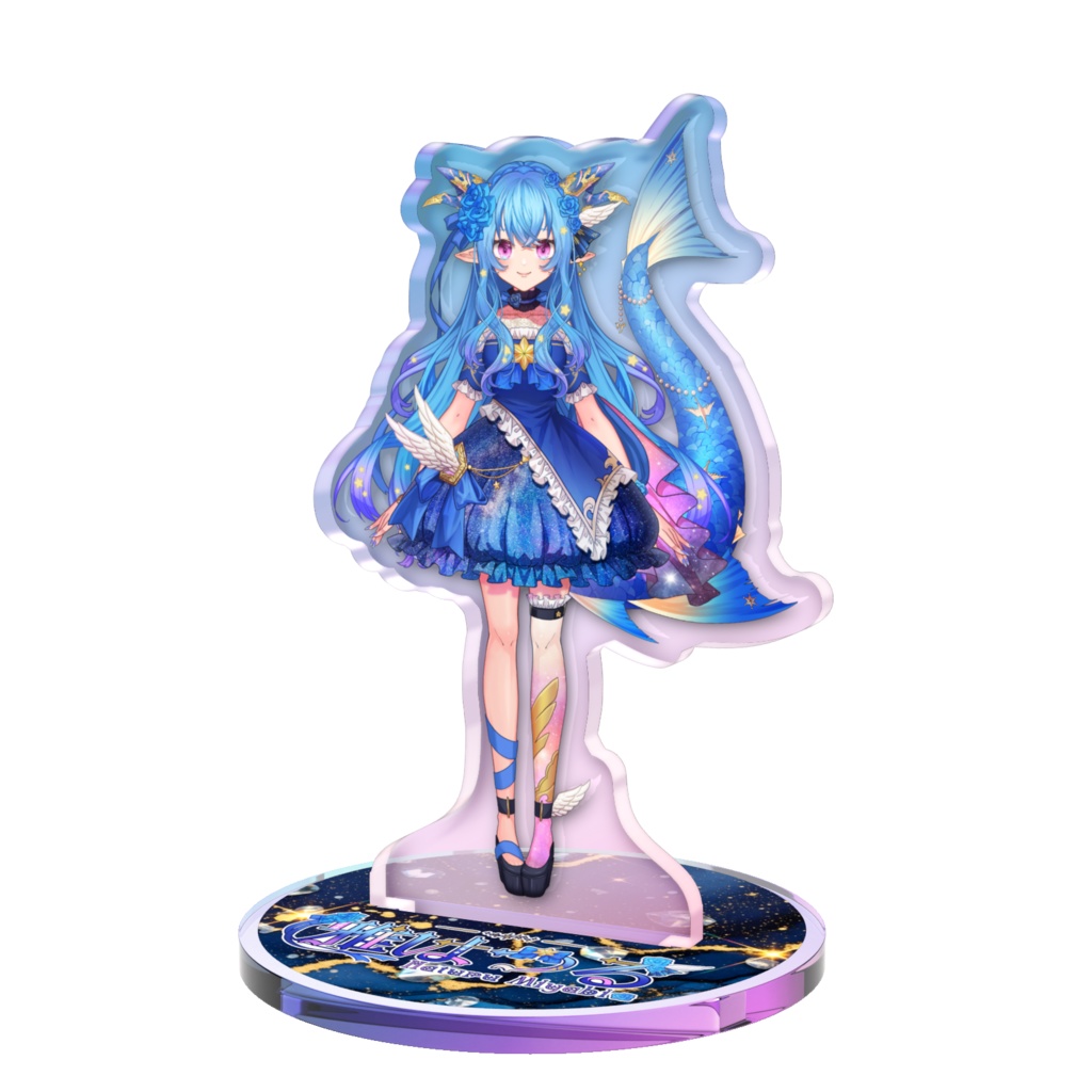 【雅はつる三周年記念グッズ】オーロラアクスタ