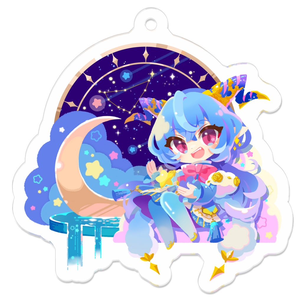 【雅はつる】アクリルキーホルダー【3周年半記念グッズ】