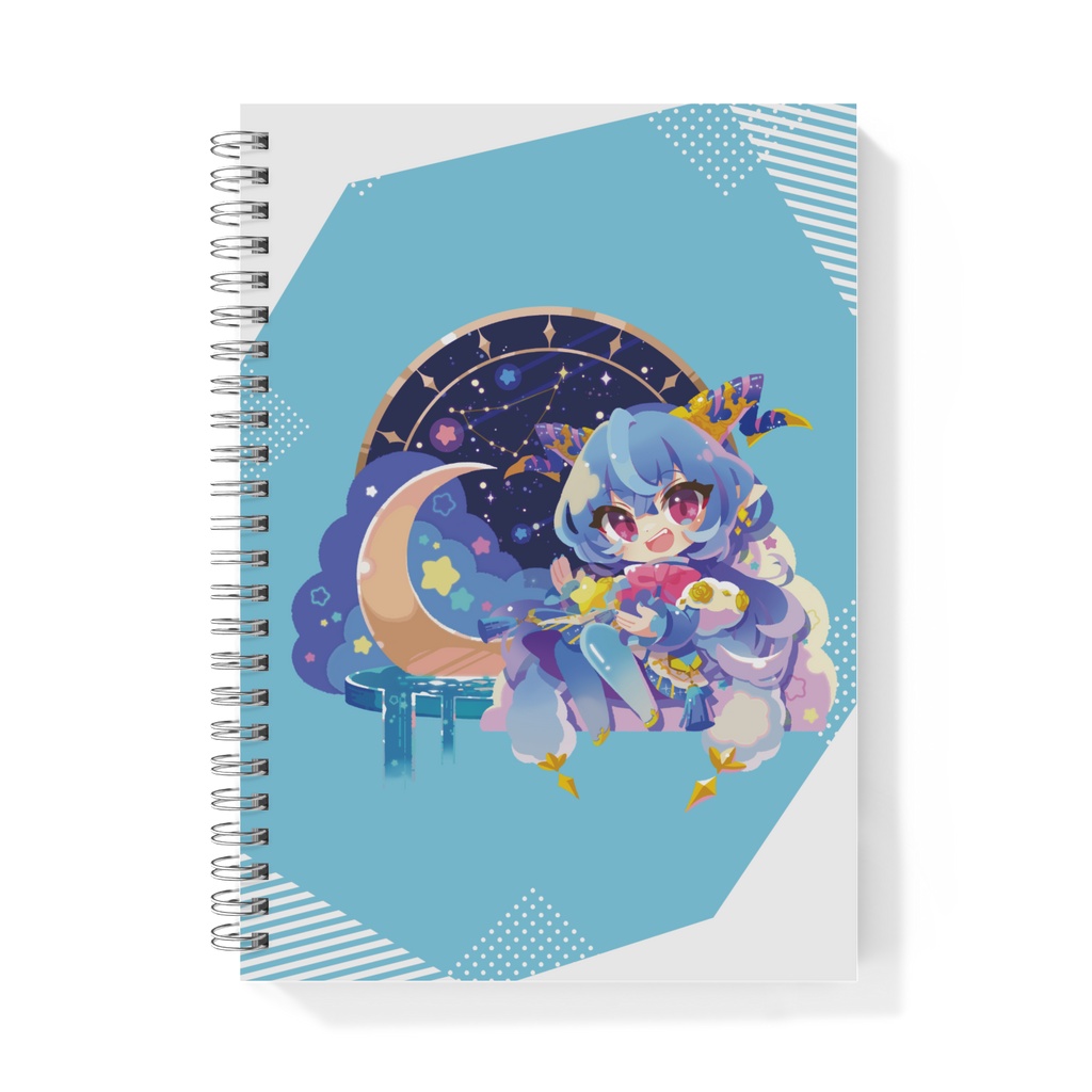 【雅はつる】リングノート（A5）【3周年半記念グッズ】