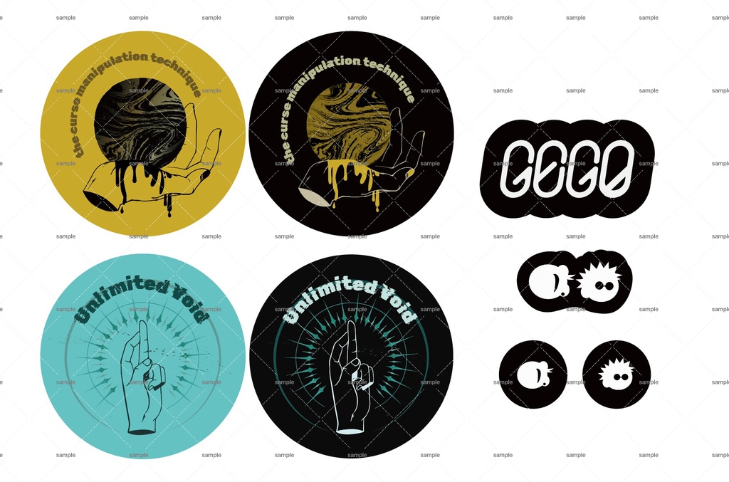 フレークシールセット