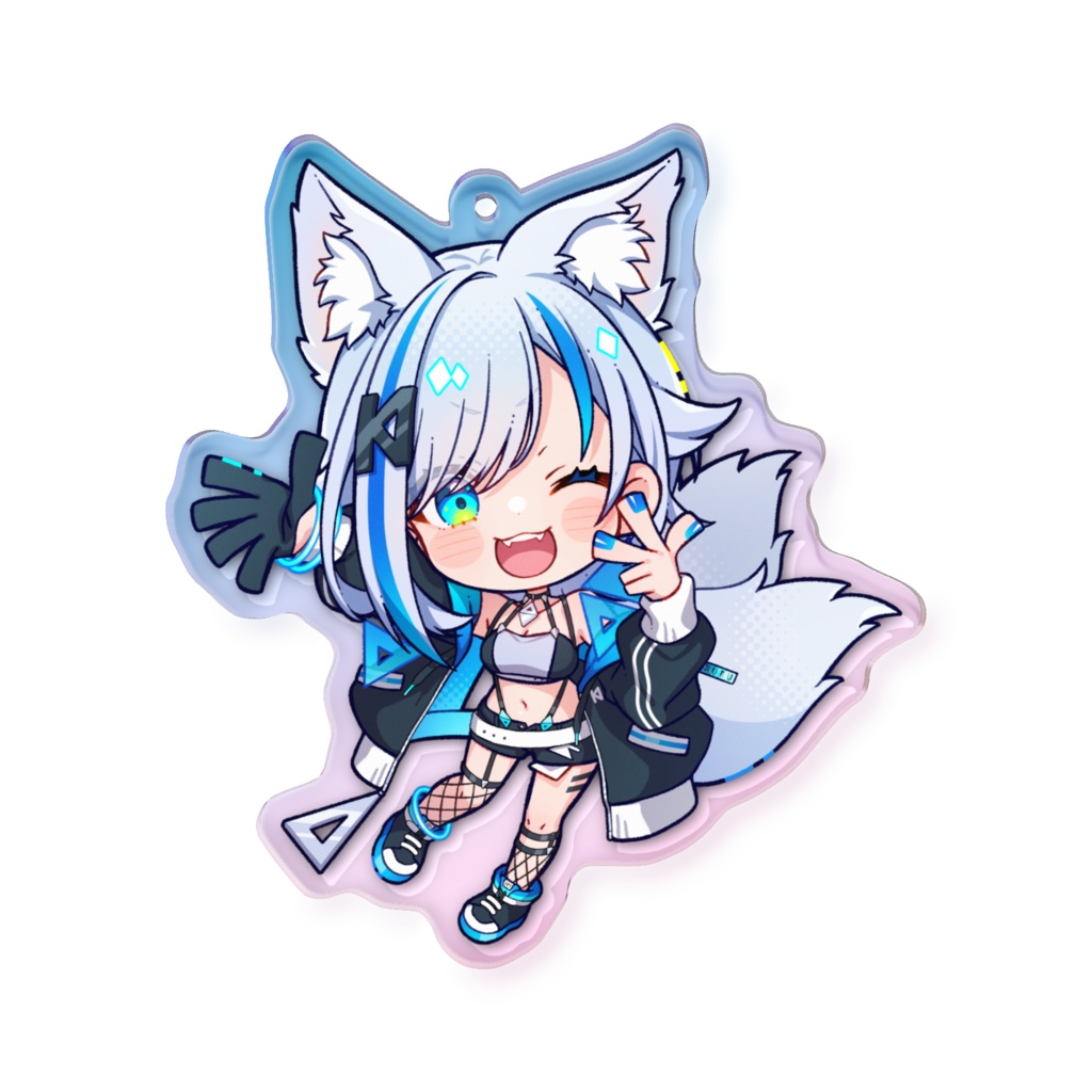 【北爪くみん】SDオーロラアクリルキーホルダー【2026年生誕記念】