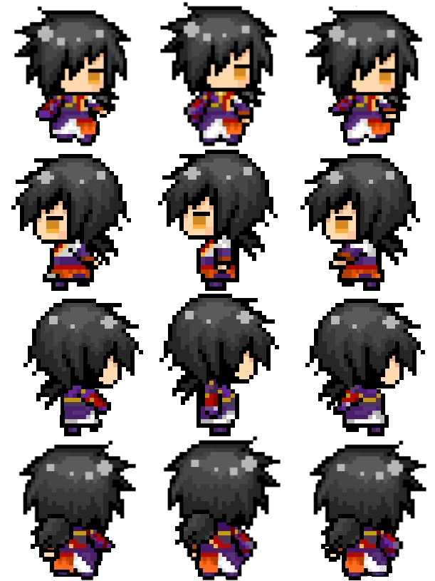 【ピクスク用アバター】ロクロウ