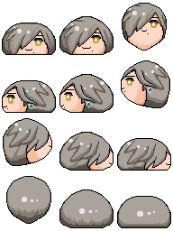 【ピクスク用アバター】まんじゅうアシッド