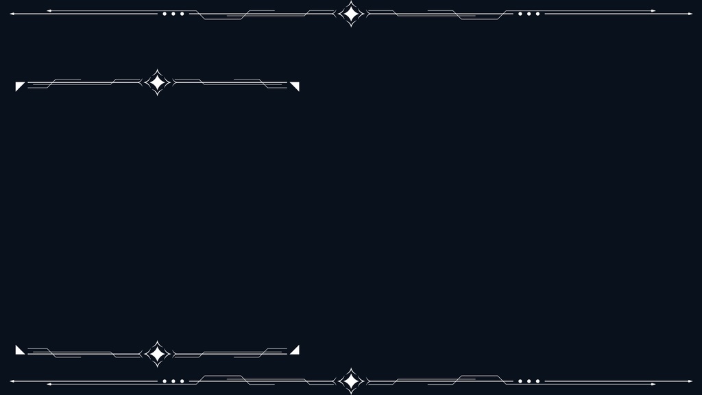 【フリー素材】サイバーチックな雑談配信素材【VTuber素材】