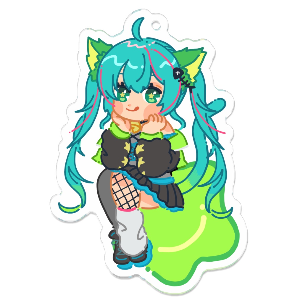 猫星ミント アクリルキーホルダー(全4種)