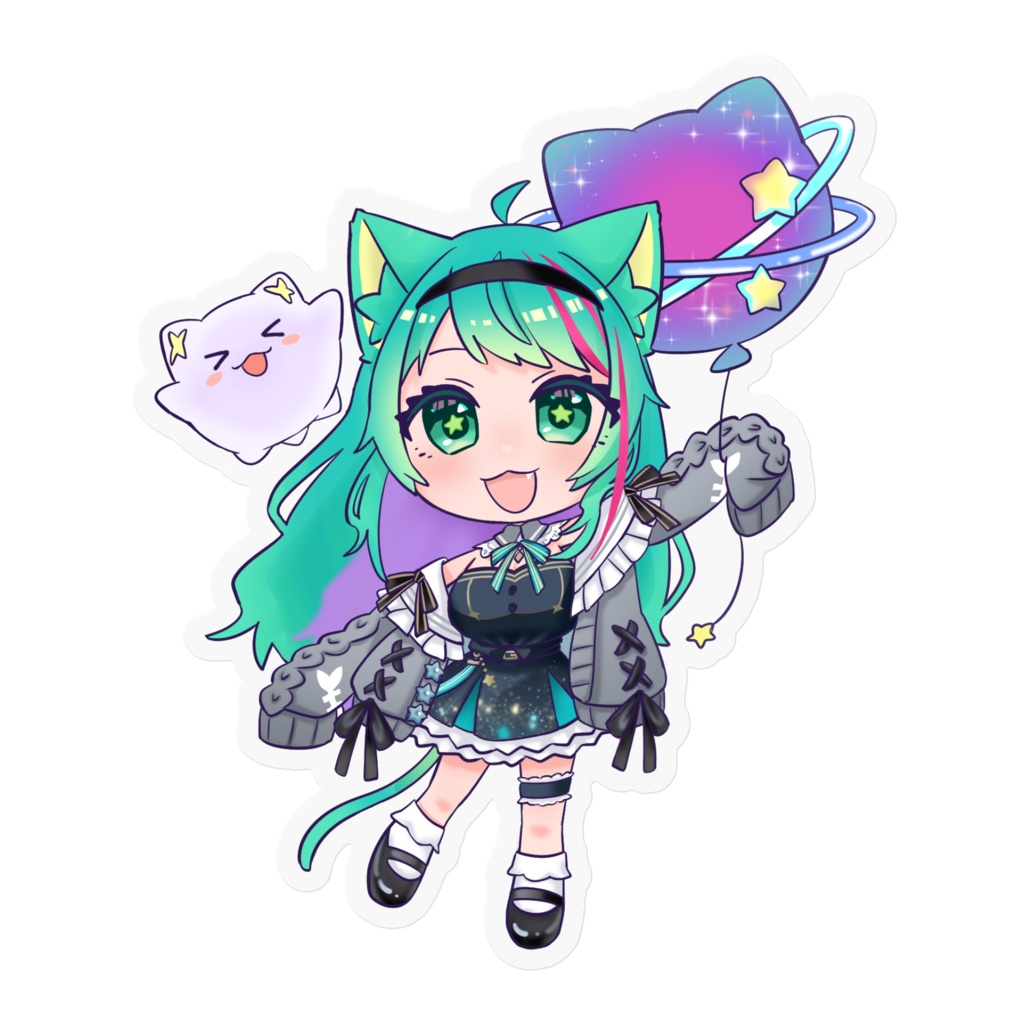 猫星ミント ステッカー2023(全2種)