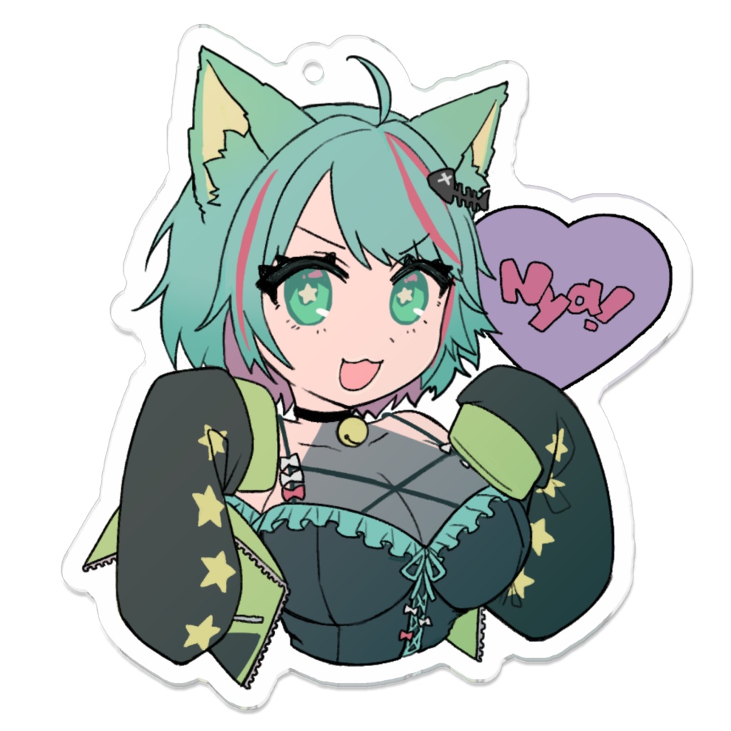 いろいろ猫星 アクリルキーホルダー(全5種)