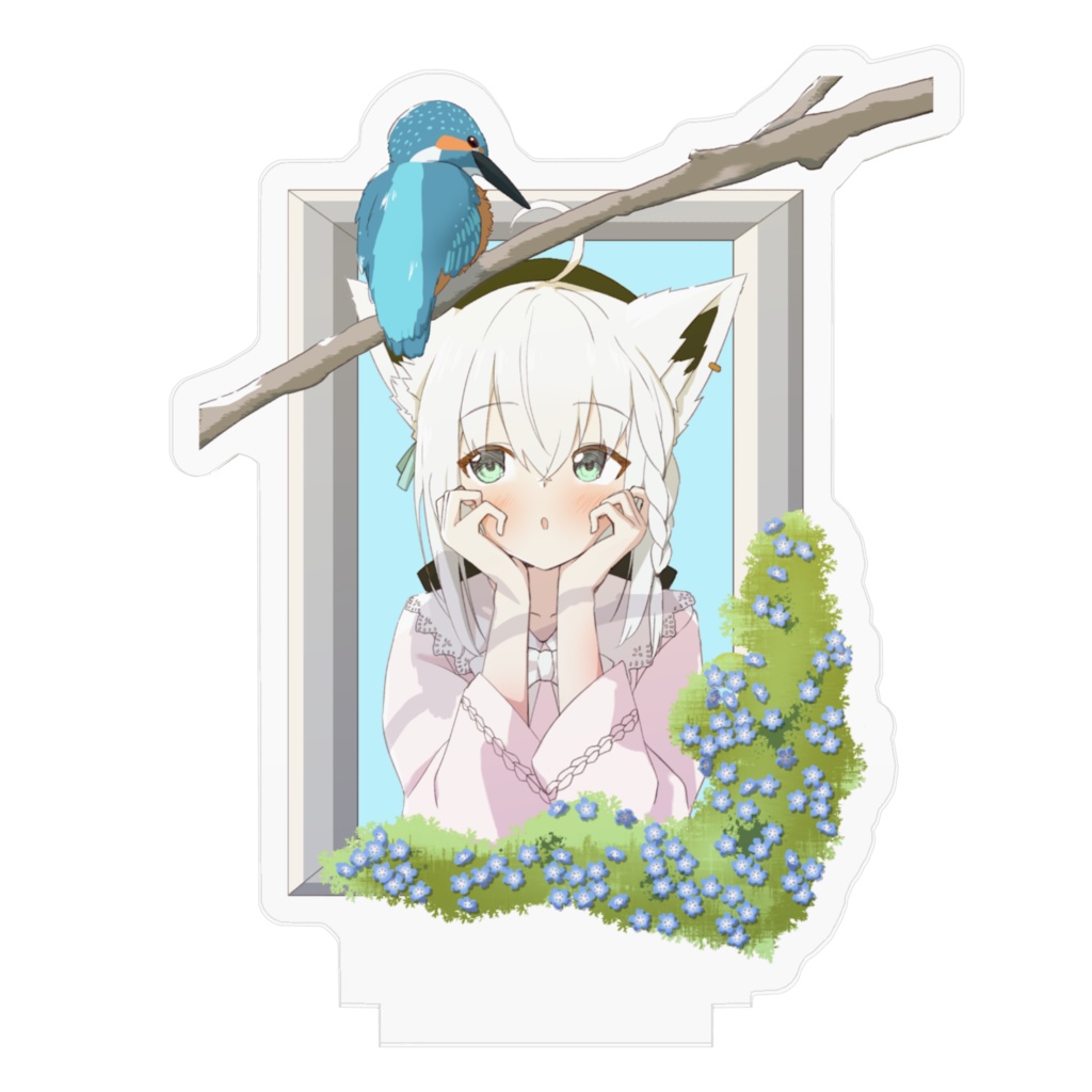 窓辺のフブちゃん