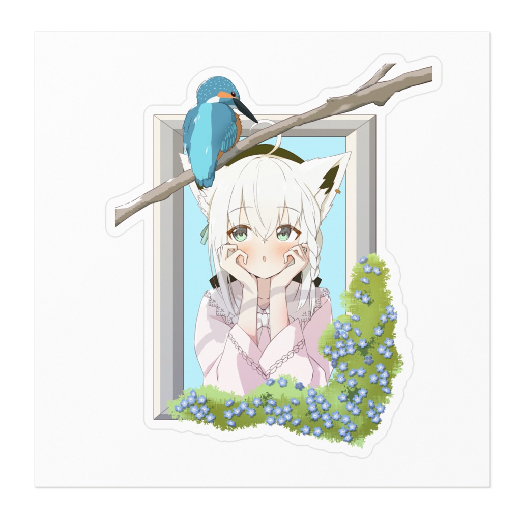 窓辺のフブちゃん