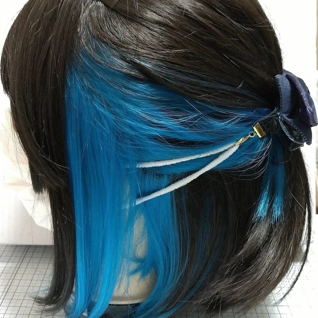 宇宙柄マスク留め「星巡りのマスクレット」