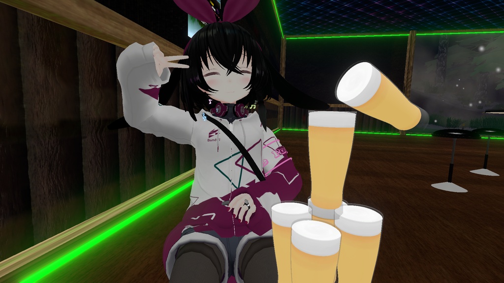 【VRC向け】パステルカラー音符パーティクル