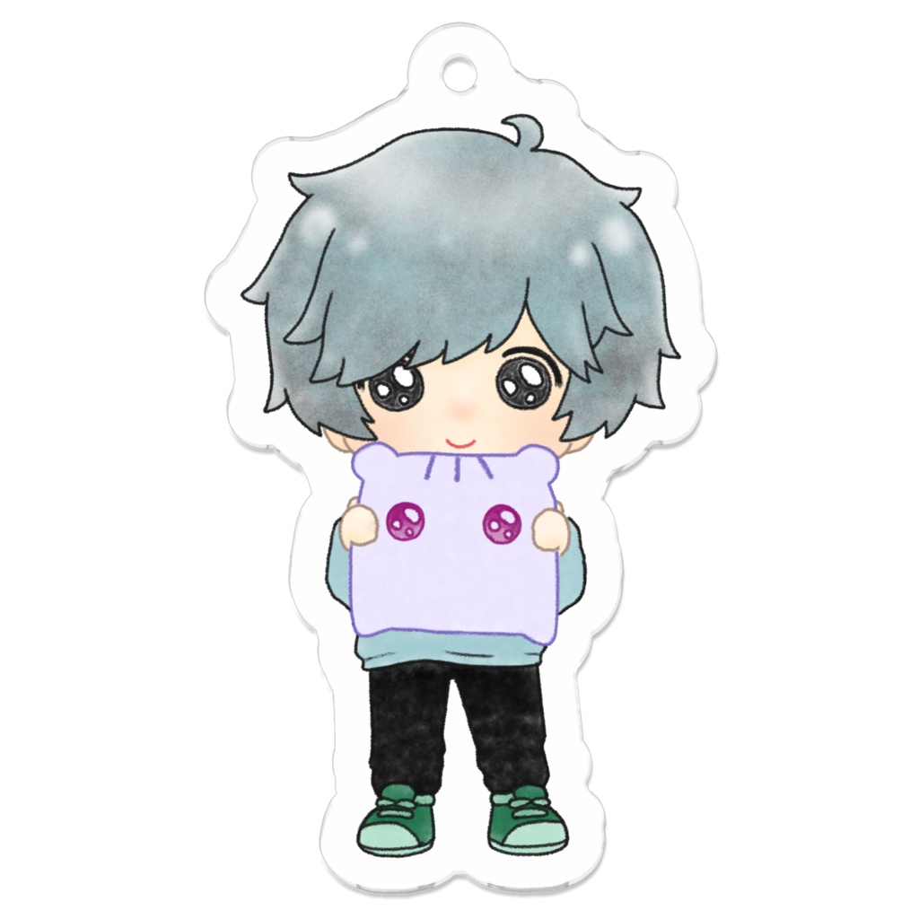 『ぜく』アクリルキーホルダー