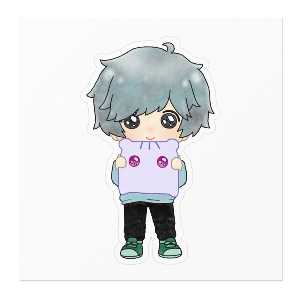 『ぜく』ステッカー