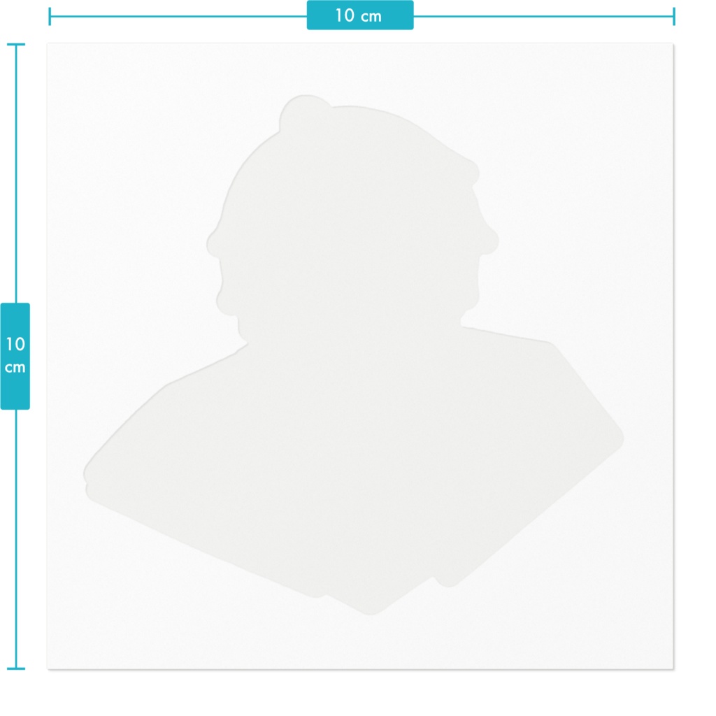 『むぅにぃ。』ステッカー