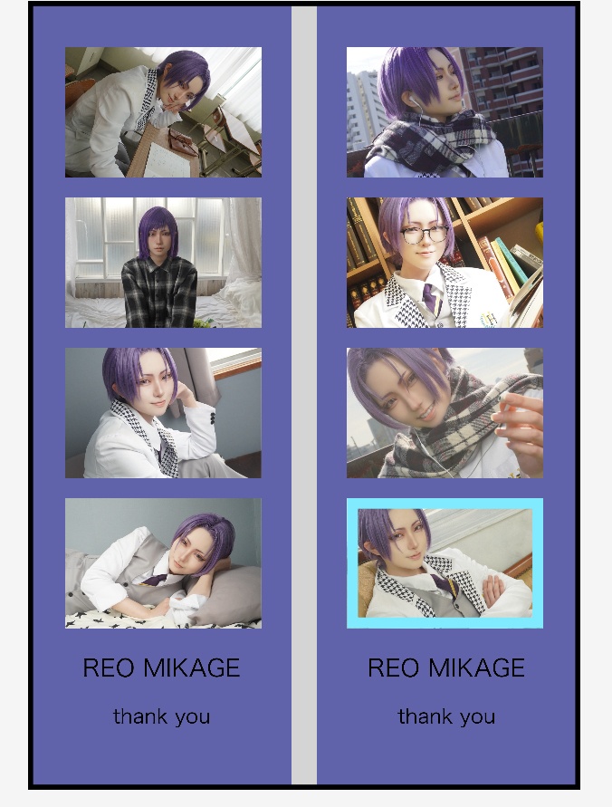非公式　御影つめつめブロマイド