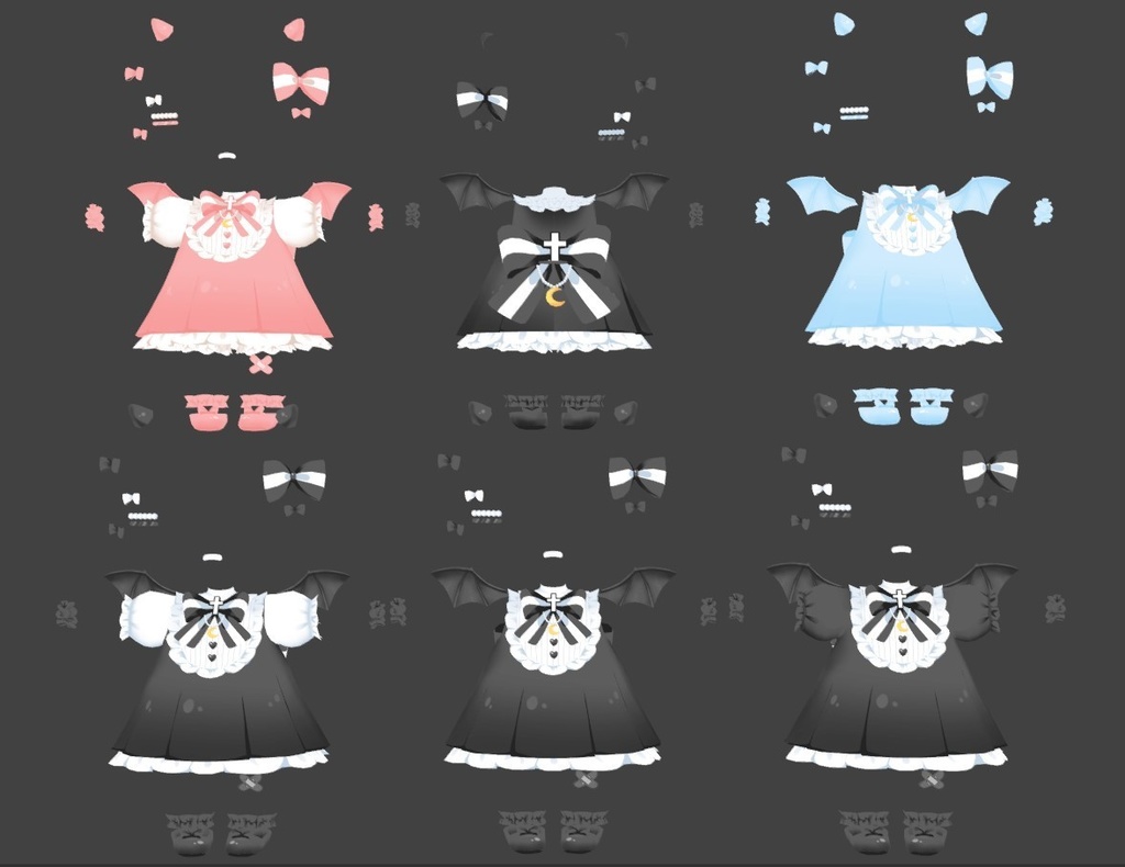 【Watayukiわたゆき衣装】✦Watayuki LittleDevil LolitaCloth✦