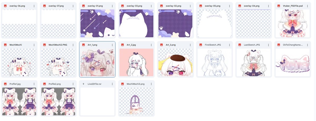 Live2D Vtuber Model(One owner/AlreadyRig)