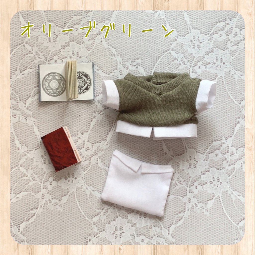 可愛いぬいの大人っぽいシャツベスト