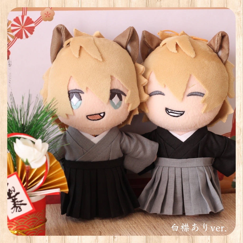 ぬいくんの晴れ着姿