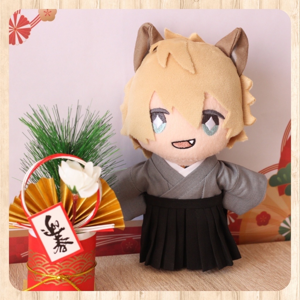 ぬいくんの晴れ着姿