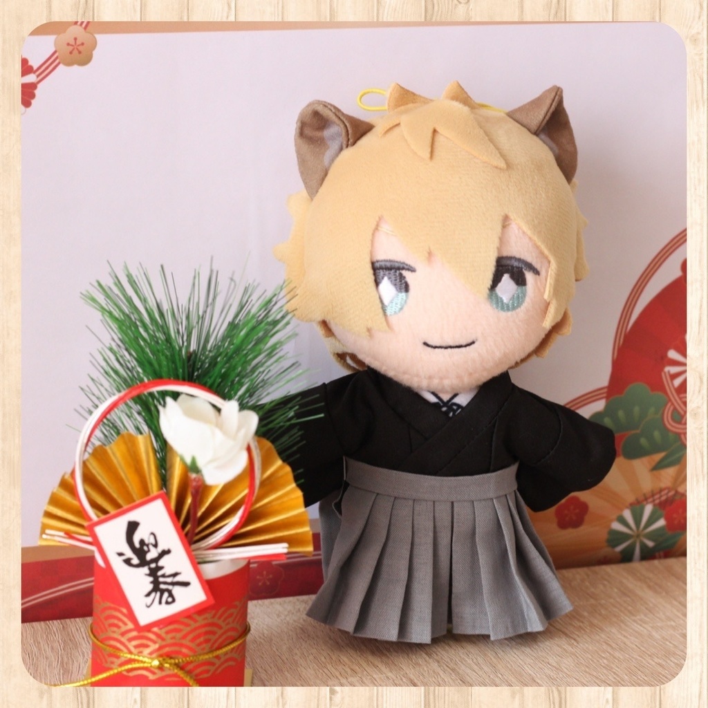 ぬいくんの晴れ着姿