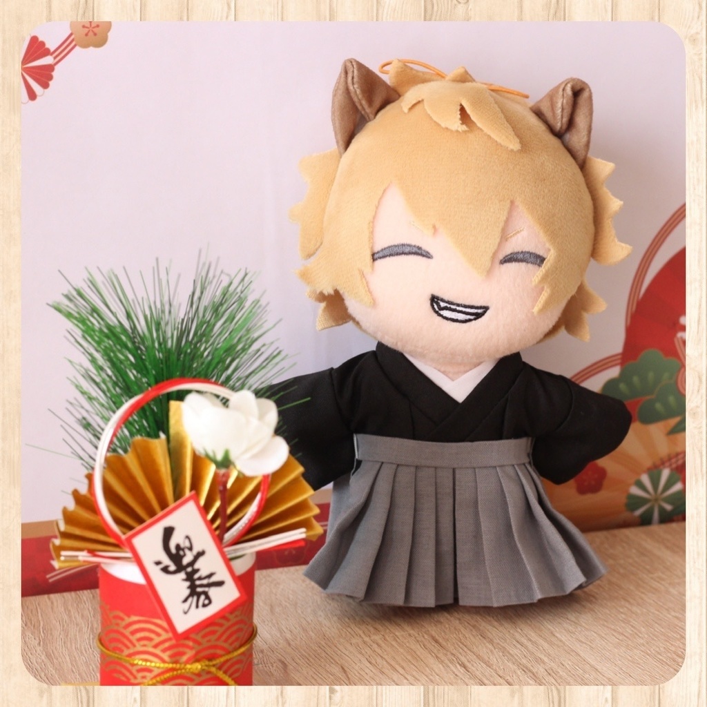 ぬいくんの晴れ着姿