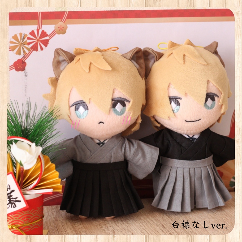 ぬいくんの晴れ着姿