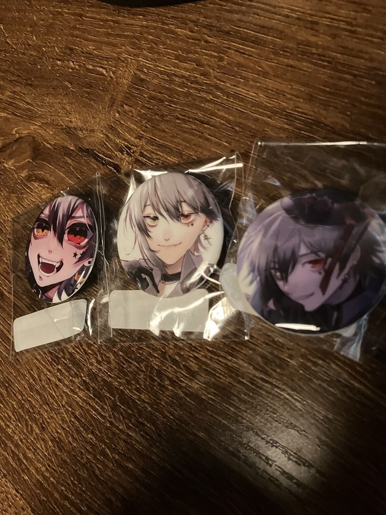 【再販売】3種ランダムミニ缶バッジ
