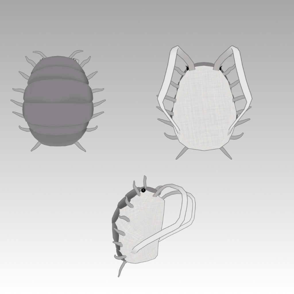 【VRChat】だんごむしのリュック