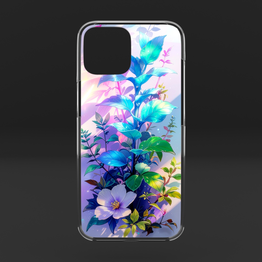 虹色のひかりに咲く iPhoneスマホケース