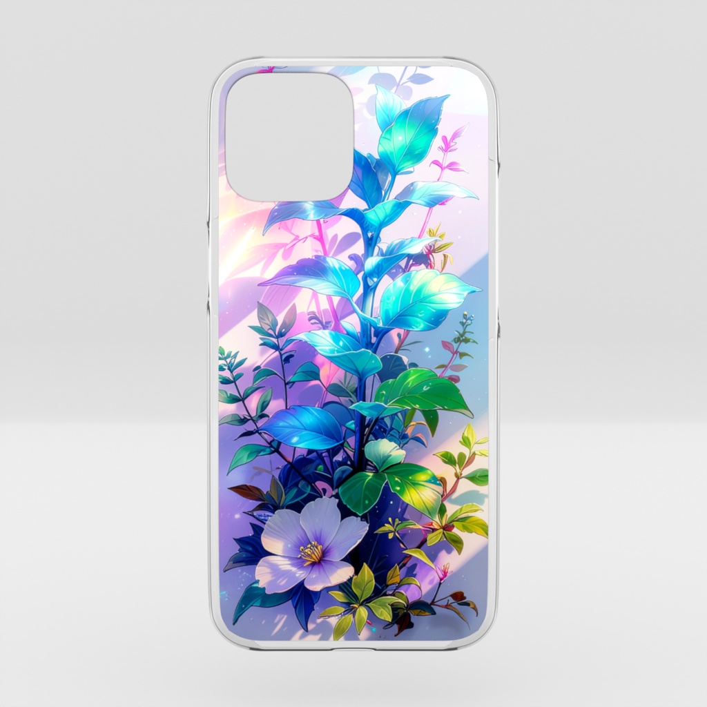 虹色のひかりに咲く iPhoneスマホケース