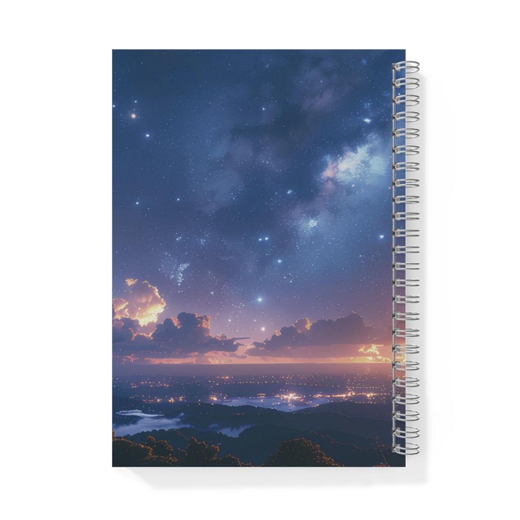 空を眺める 宵の色