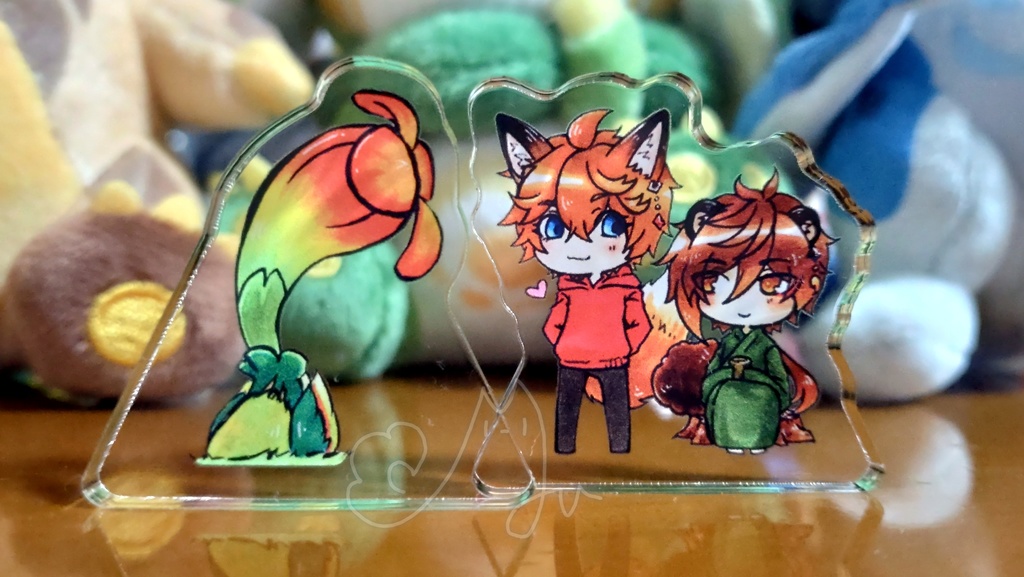 タル鍾ナタ観光★自立ミニアクリルスタンド