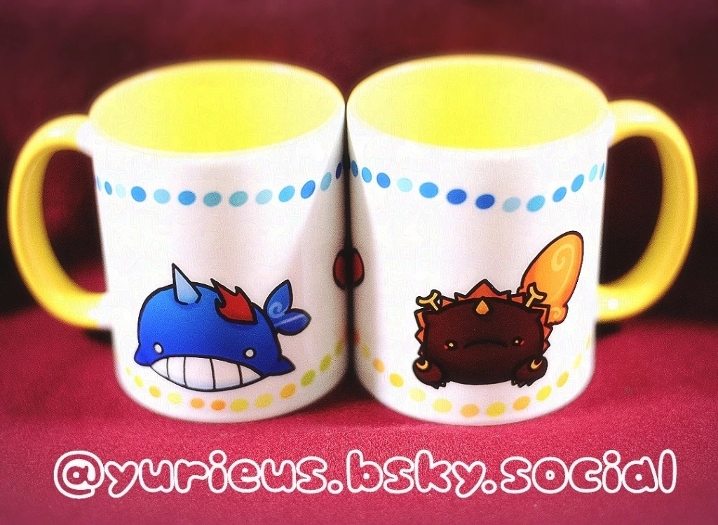 タル鍾モチーフマグカップ