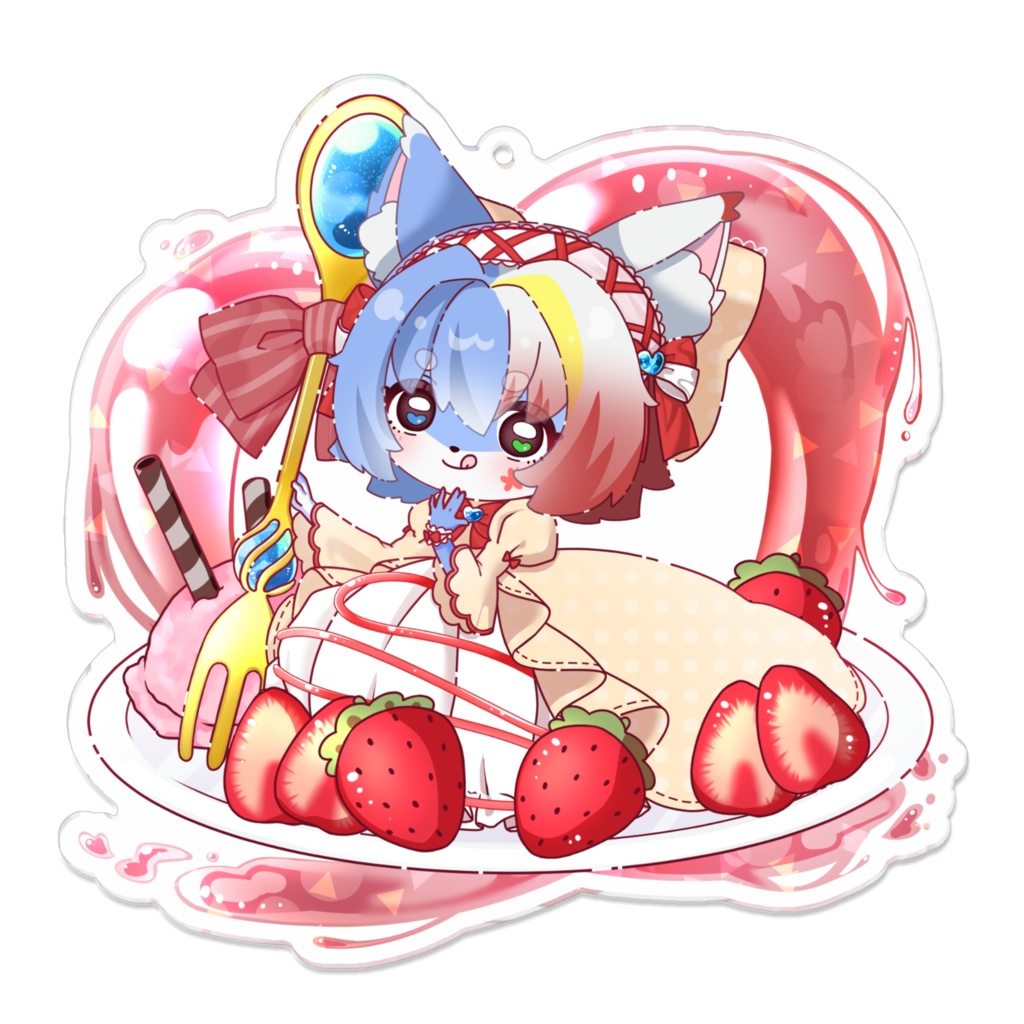 クレープちゃん(イチゴ)