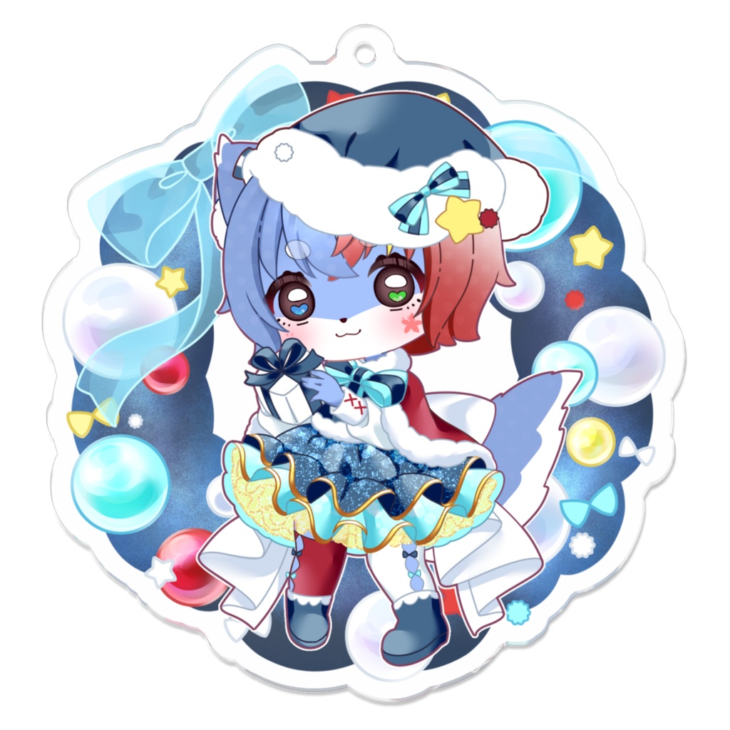 【クロメメ】2024クリスマスアクキー【クロロ】