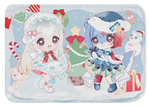 【クロメメ】2024クリスマスブランケット