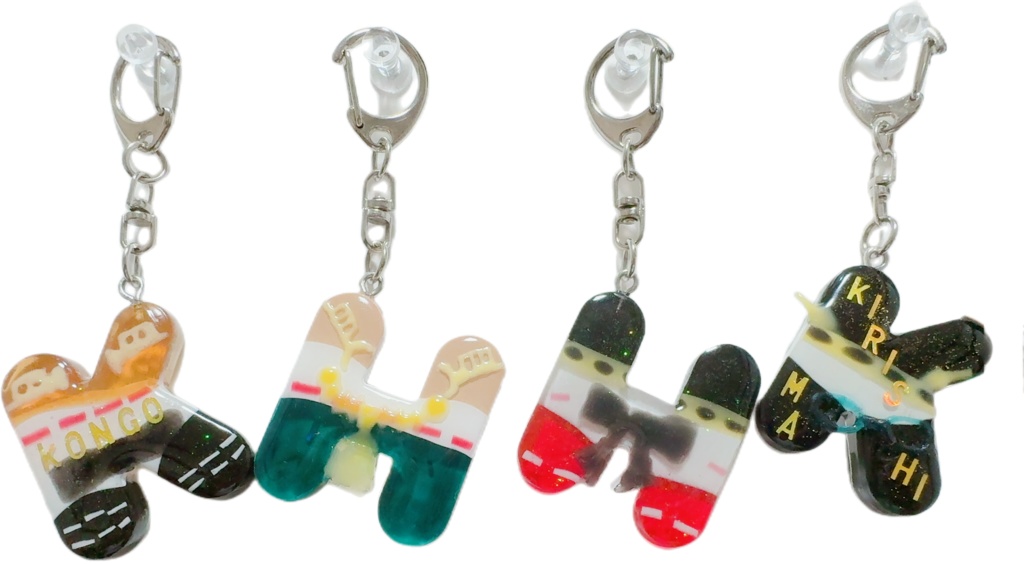 艦これ 艦娘ネームキーホルダー【金剛改二丙】