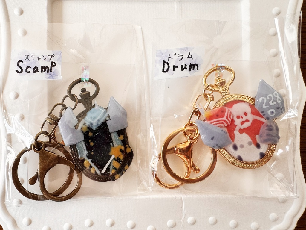 艦これオリジナルレジンキーホルダー【ドラム】