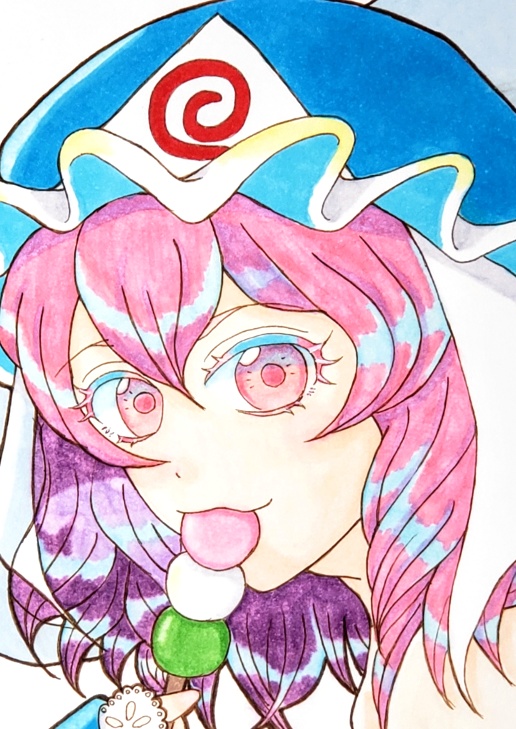 東方Project 西行寺幽々子 ファンアート